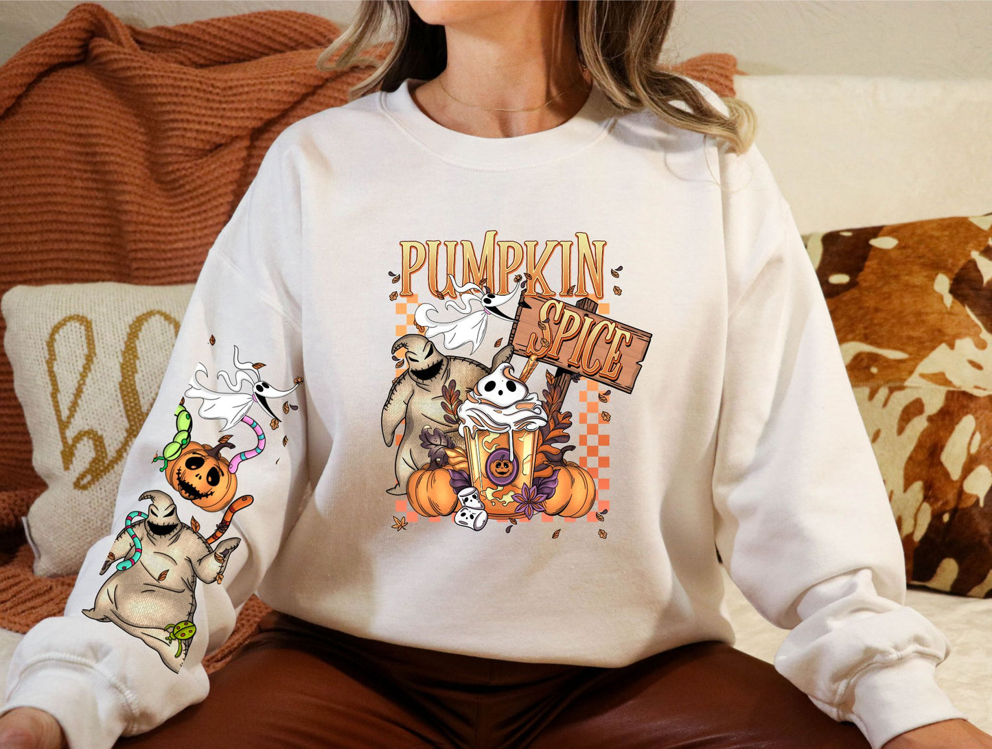 RTS** PUMPKIN SPICE NBC ** W/SLEEVE MATTE CLEAR FILM SCREEN PRINT TRANSFER - Nu Kustomz llc