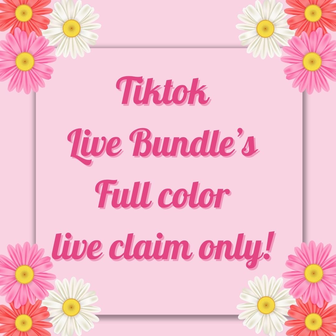 TIKTOK LIVE CLAIM BUNDLES- BUILD YOUR OWN TRANSFER BUNDLE
