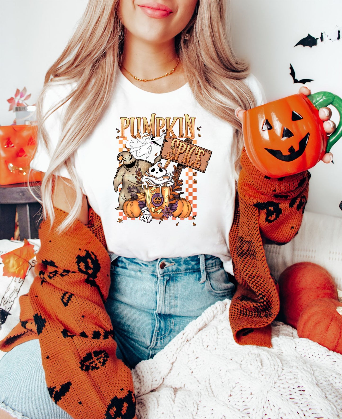 RTS** PUMPKIN SPICE NBC ** W/SLEEVE MATTE CLEAR FILM SCREEN PRINT TRANSFER - Nu Kustomz llc
