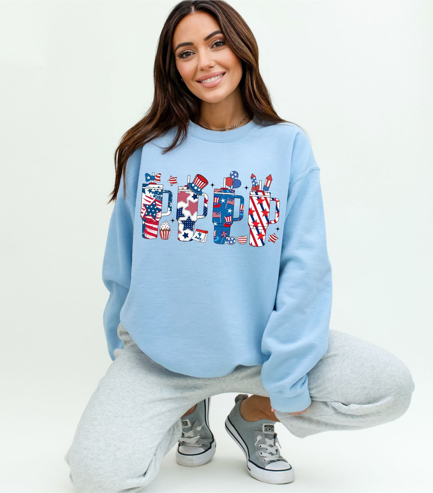 RTS* 4TH OF JULY STANLEYS* GLITTER CLEAR FILM SCREEN PRINT