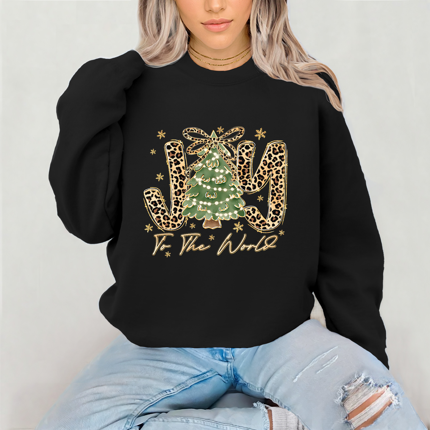 RTS*JOY GOLD AND GREEN *GLITTER CLEAR FILM SCREEN PRINT TRANSFER