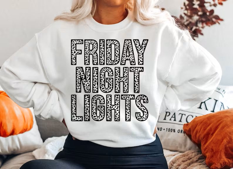 RTS *FRIDAY NIGHT LIGHTS CHEETAH* ** SINGLE COLOR SCREENPRINT TRANSFER ( BLACK ) - Nu Kustomz llc