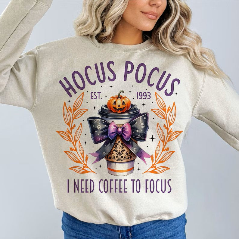 GLITTER CLEAR FILM **HOCUS POCUS CUP WITH BOW**