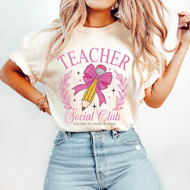 GLITTER CLEAR FILM ** TEACHER SOCIAL CLUB **