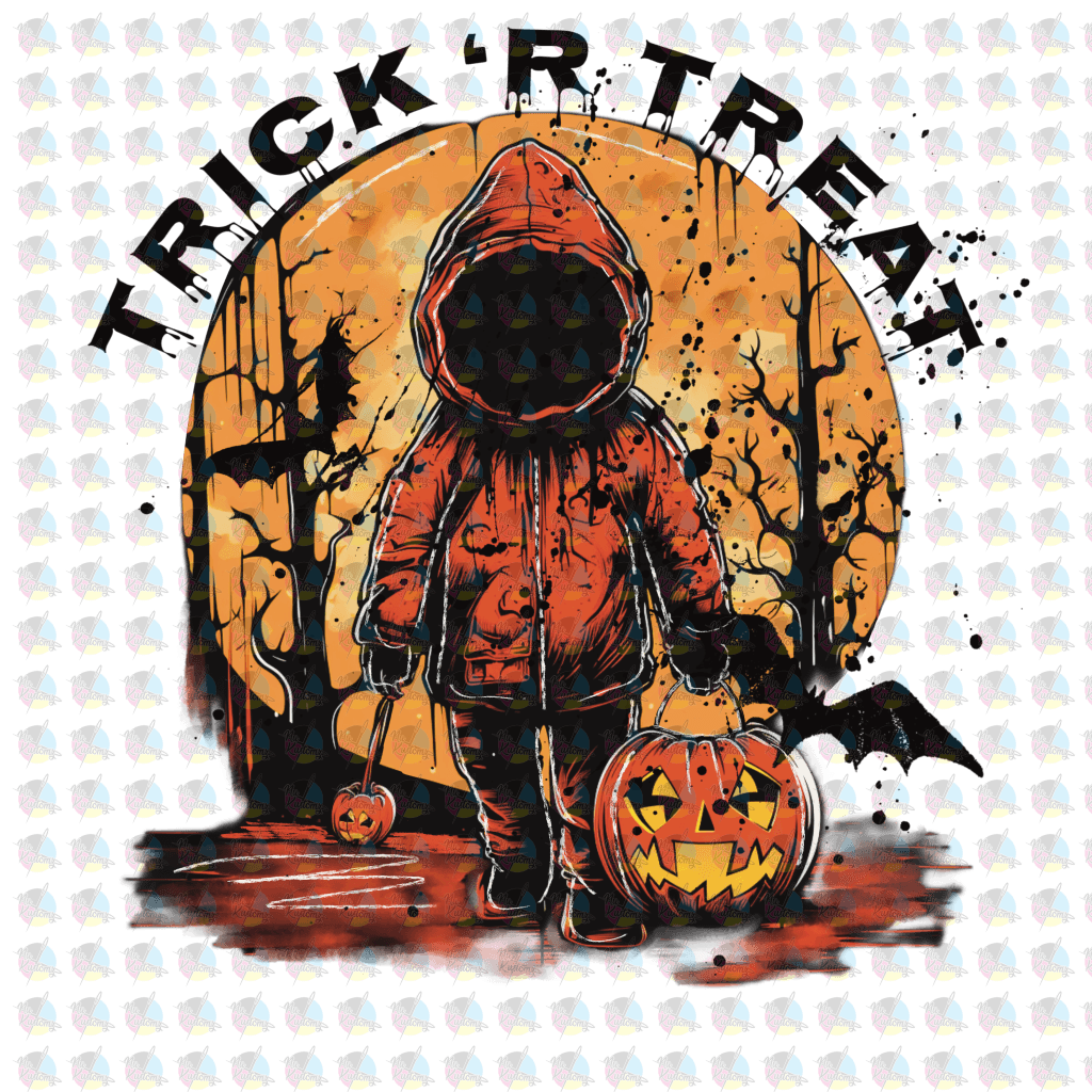 Pre-Order ** New Halloween Killer * Matte Glitter Clear Film Transfer