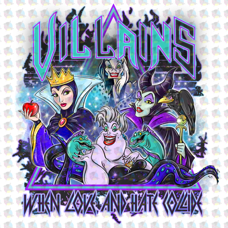 Pre-Order ** New Villians * Matte Clear Film Transfer