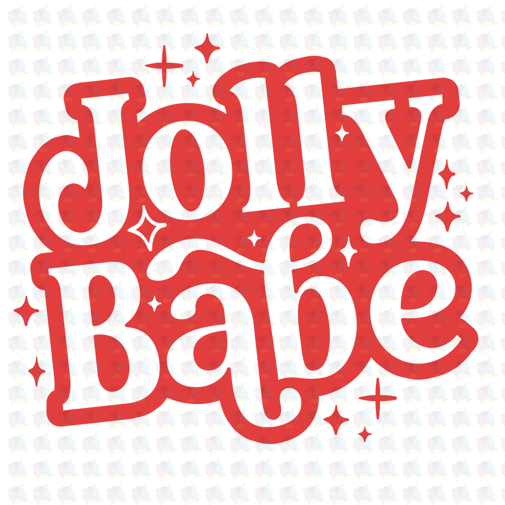 Pre-Order Jolly Babe Glitter Dream Transfer
