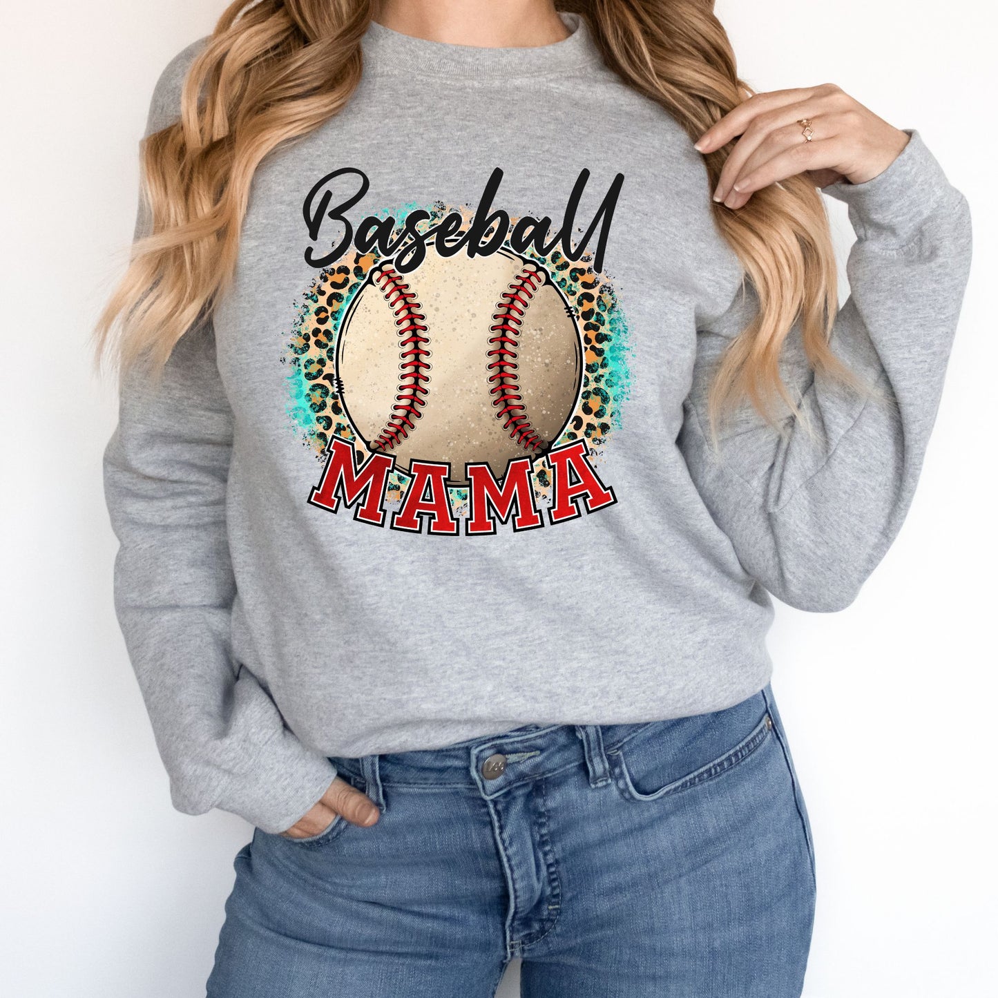 RTS Baseball MAMA Glitter Dream Transfer - Nu Kustomz llc