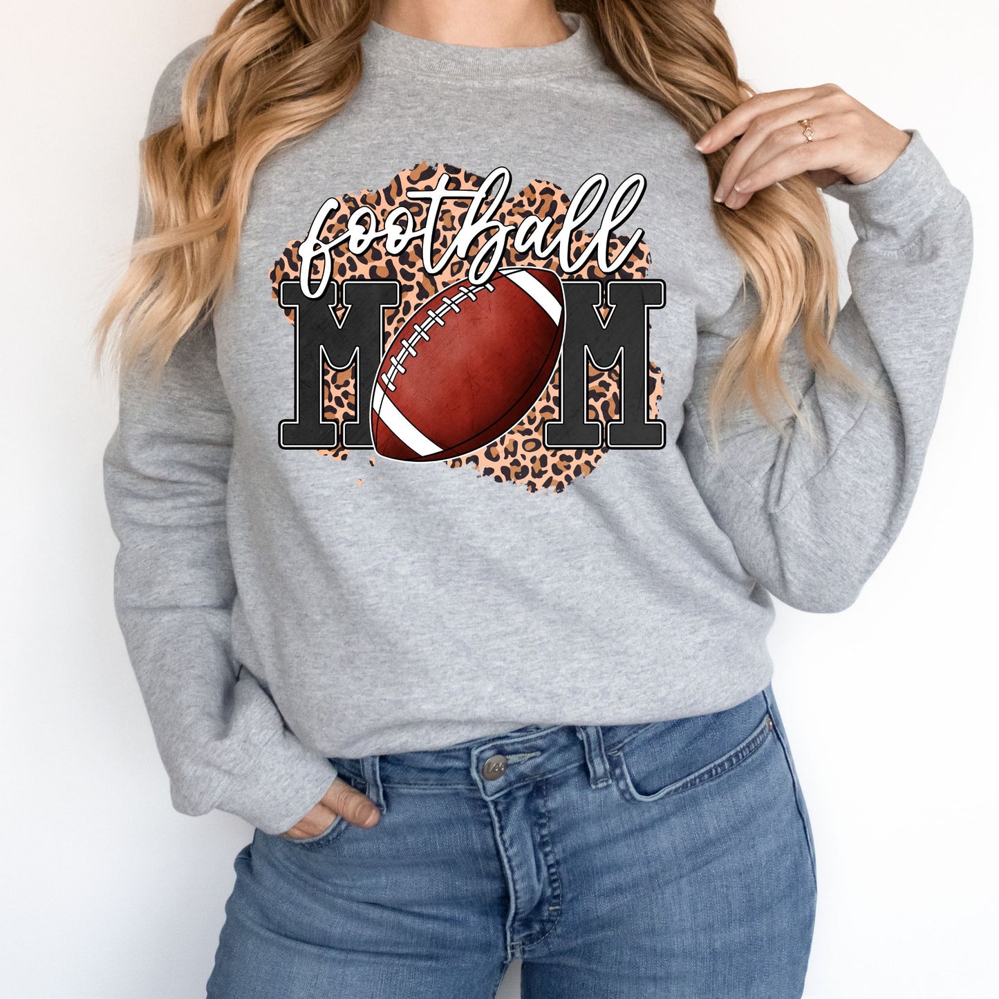 RTS Football mom Glitter Dream Transfer - Nu Kustomz llc