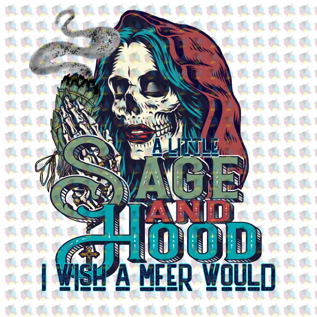 Pre-Order A Little Sage Glitter Dream Transfer Screen Print