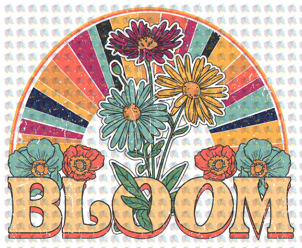 Pre-Order Bloom Glitter Dream Transfer Screen Print