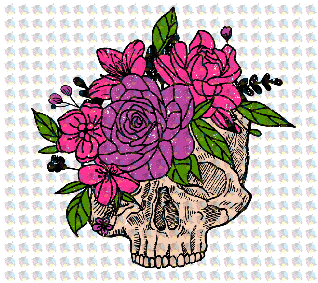 Pre-Order Distressed Be Afraid With Pocket Glitter Dream Transfer Screen Print