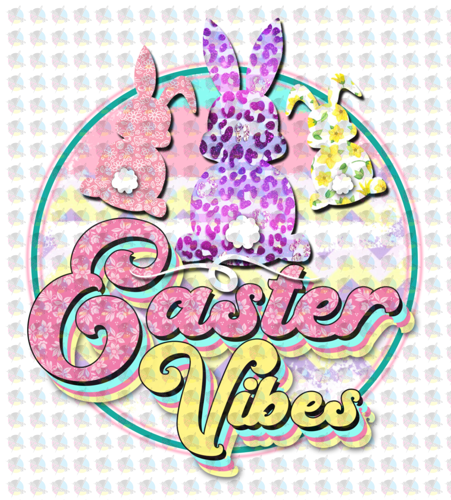Pre-Order Easter Vibes Glitter Dream Transfer