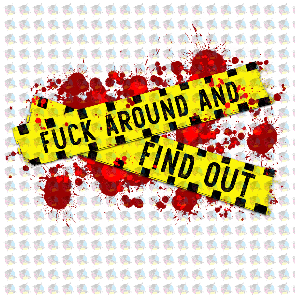 Pre-Order F#ck Around And Find Out Glitter Dream Transfer