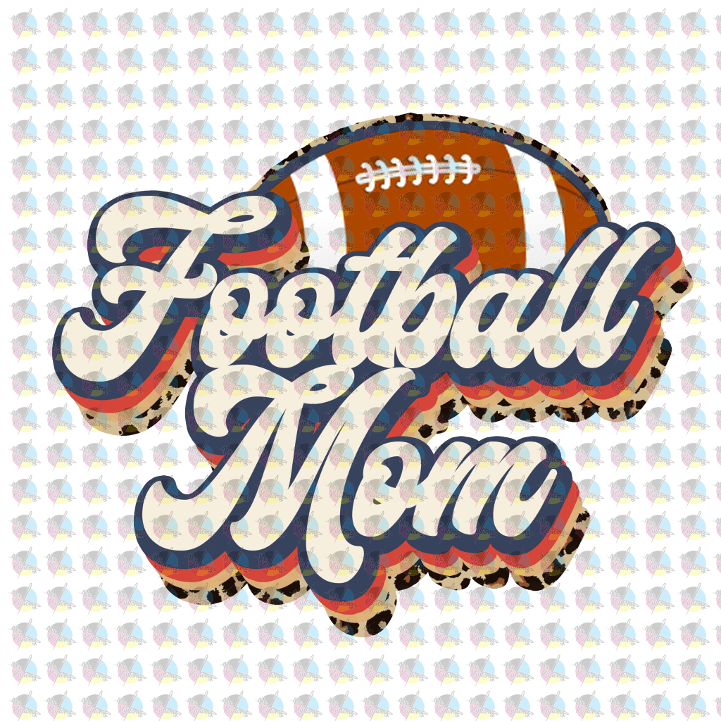 Pre-Order Football Mom Glitter Dream Transfer