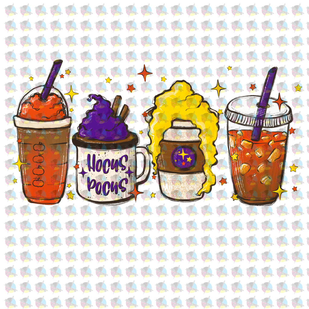 Pre-Order Hocus Brew Glitter Dream Transfer Screen Print