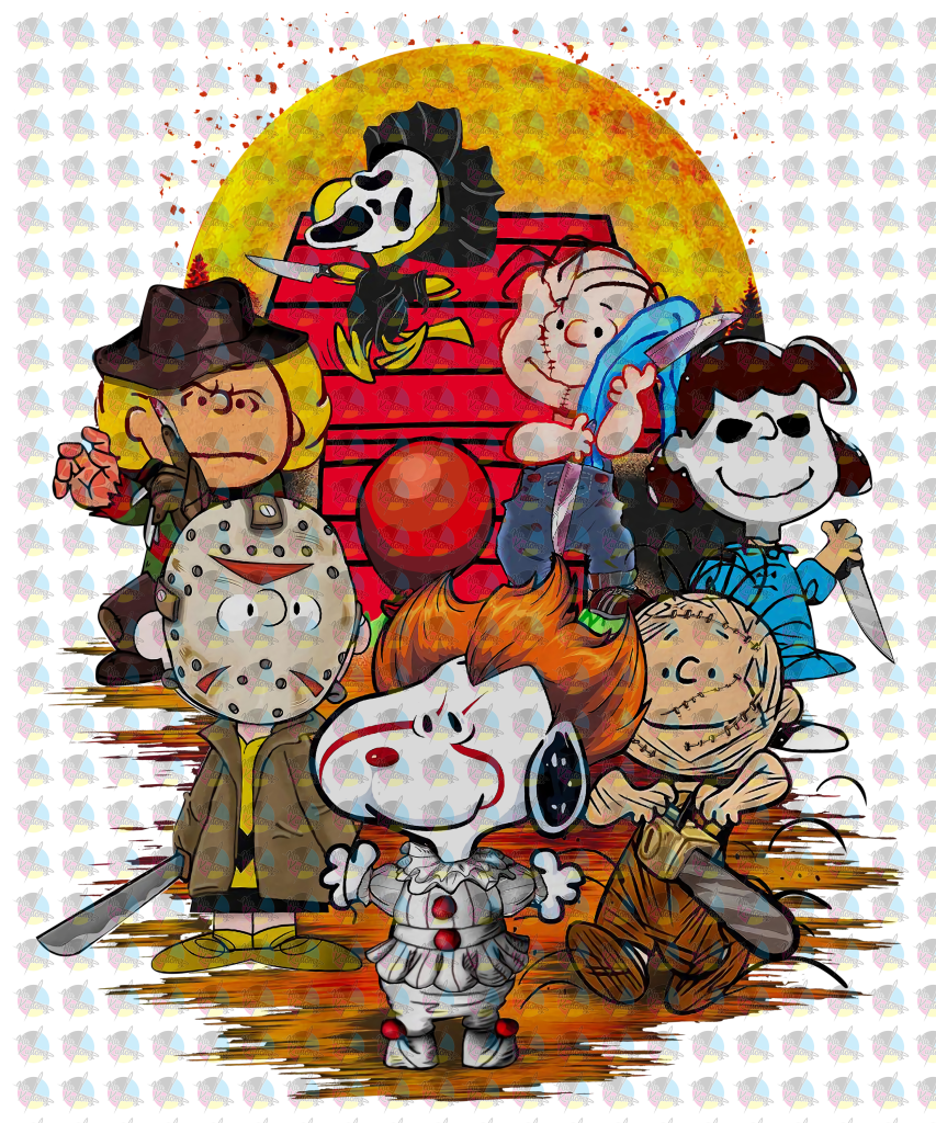 Pre-Order Horror Brown Glitter Dream Transfer