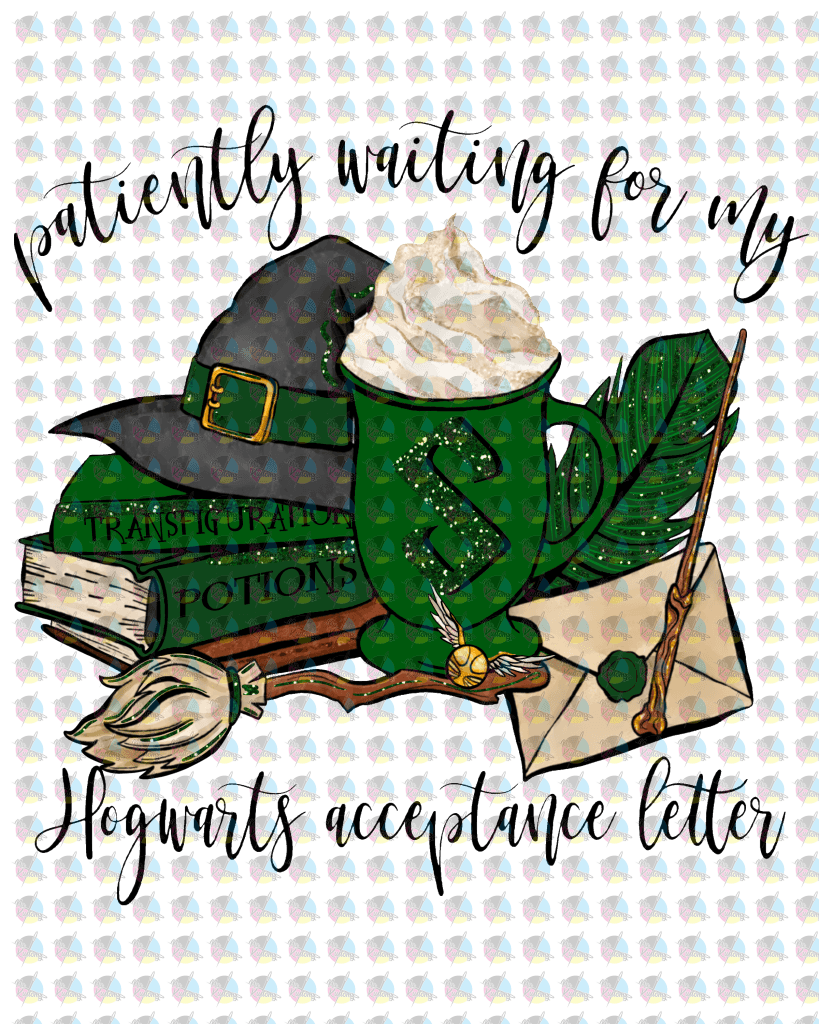 Pre-Order Hp Glitter Dream Transfers Green Screen Print Transfer