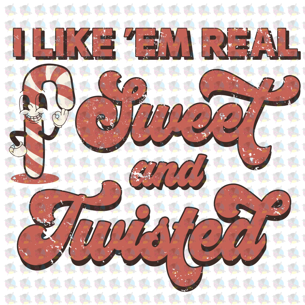 Pre-Order I Like Em Real Sweet Non-Glitter Dream Transfers