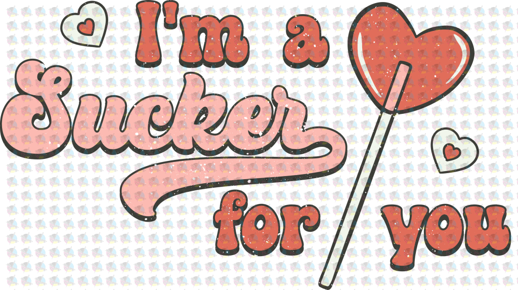 Pre-Order Im A Sucka For You Glitter Dream Transfer