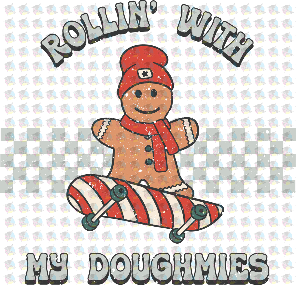 Pre-Order Kids Rollin With My Doughmies Non-Glitter Dream Transfers