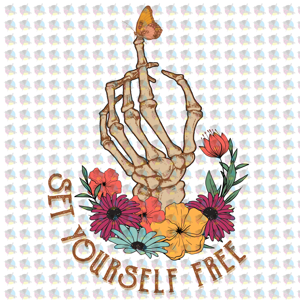 Pre-Order Set Yourself Free Glitter Dream Transfer Screen Print