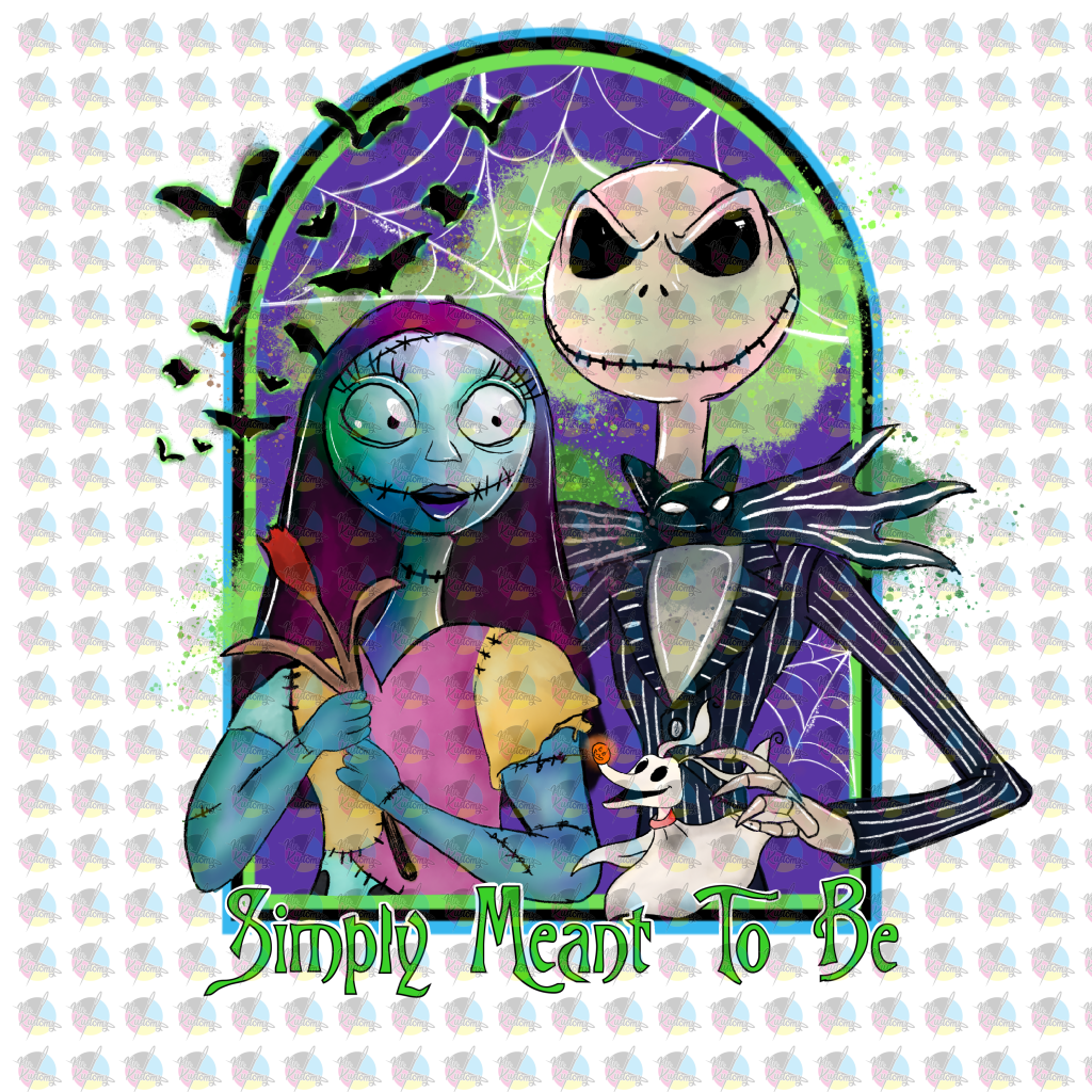 Pre-Order Simply Meant To Be Glitter Dream Transfer Screen Print