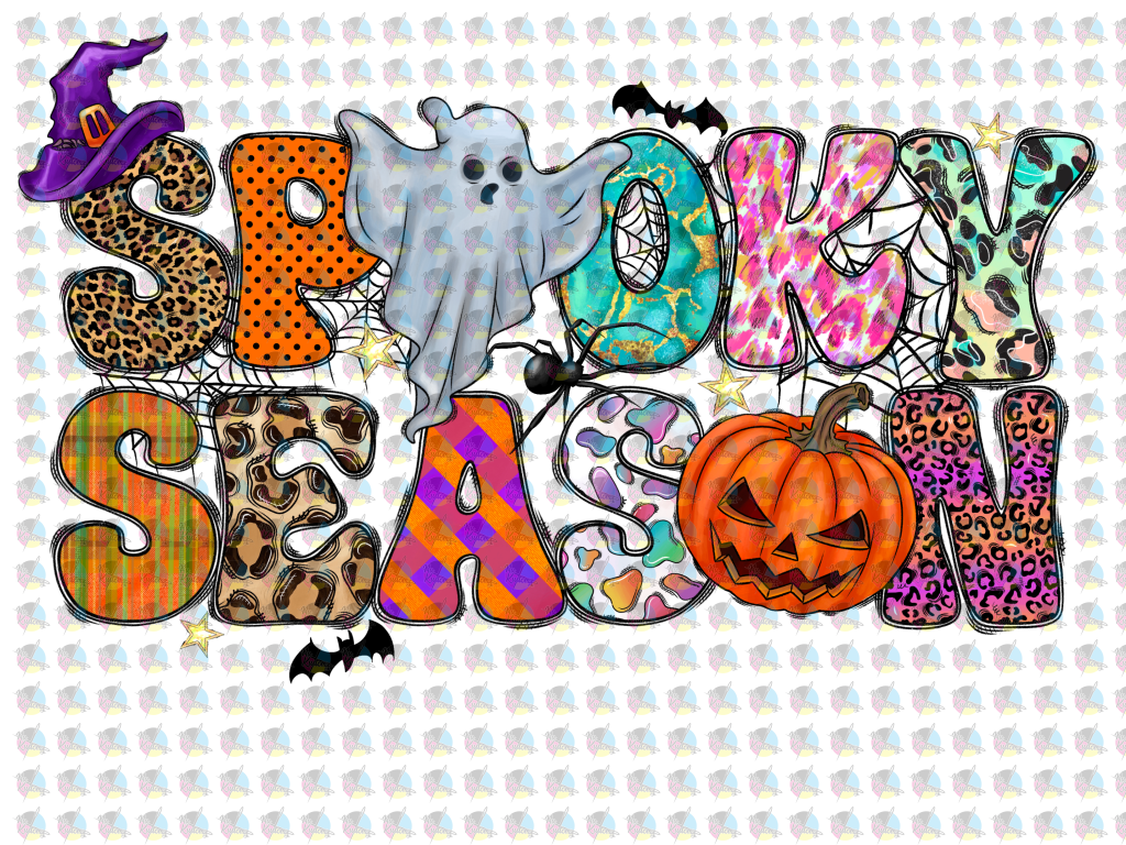 Pre-Order Spooky Season 2 Glitter Dream Transfer