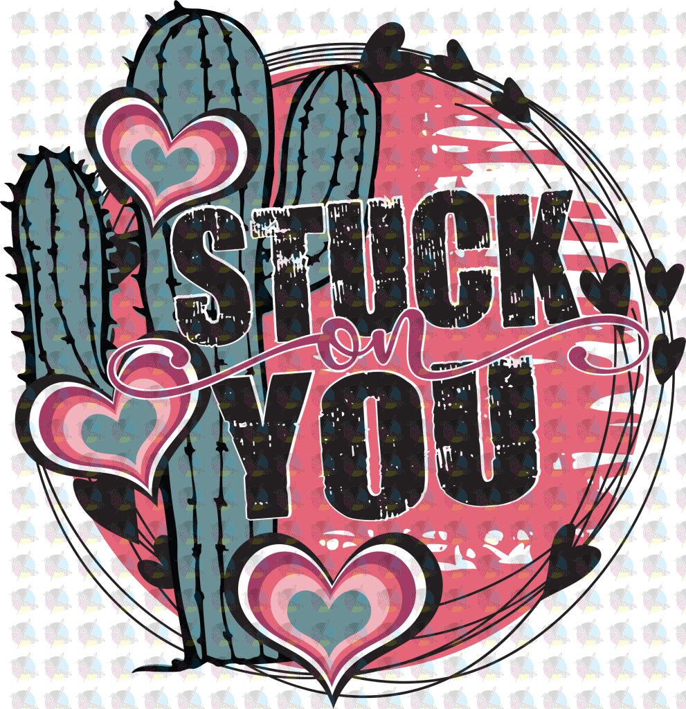 Pre-Order Stuck On You Glitter Dream Transfer