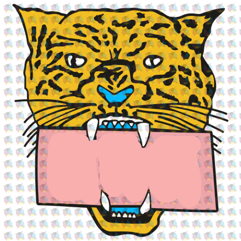 Pre-Order Tiger Bite Gg Glitter Dream Transfer Pocket/koozie Size Screen Print