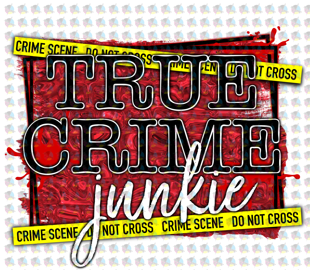 Pre-Order True Crime Junkie Glitter Dream Transfer Screen Print