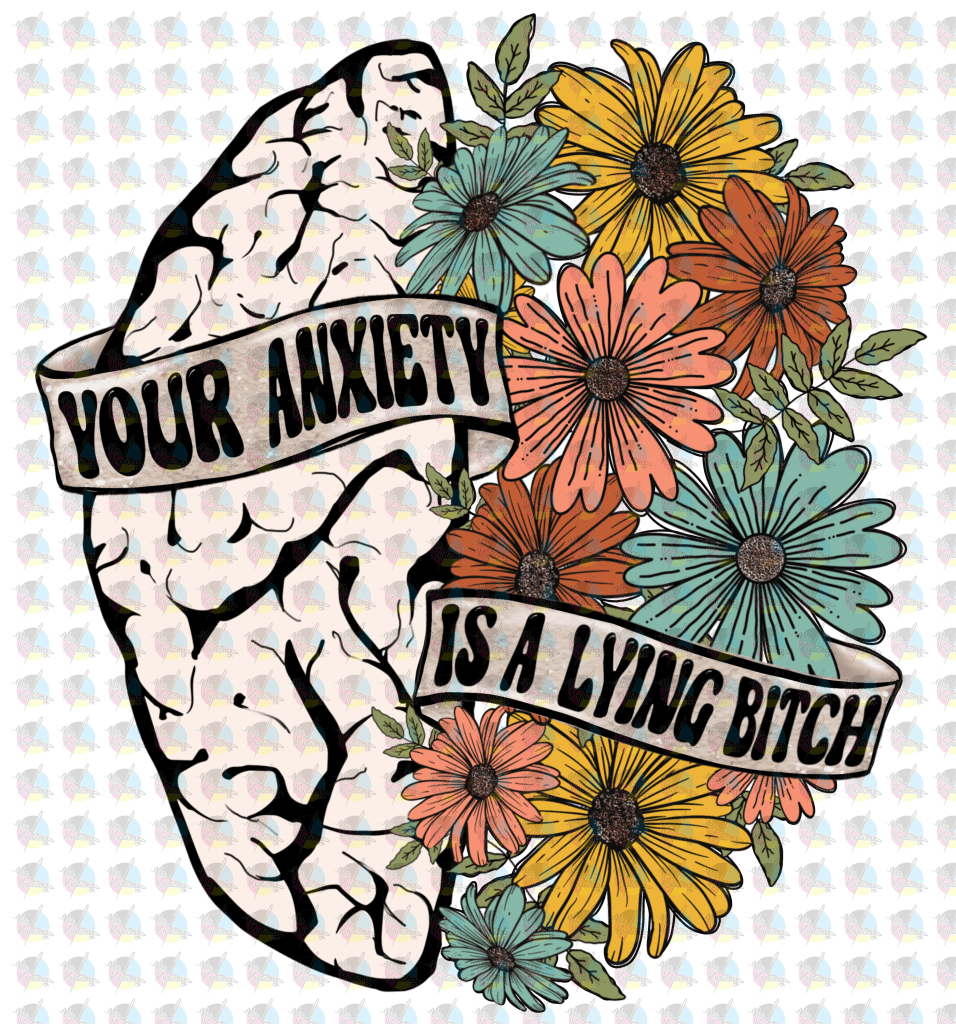 Pre-Order Your Anxiety Is A Lying B!+C# Non-Glitter Dream Transfers