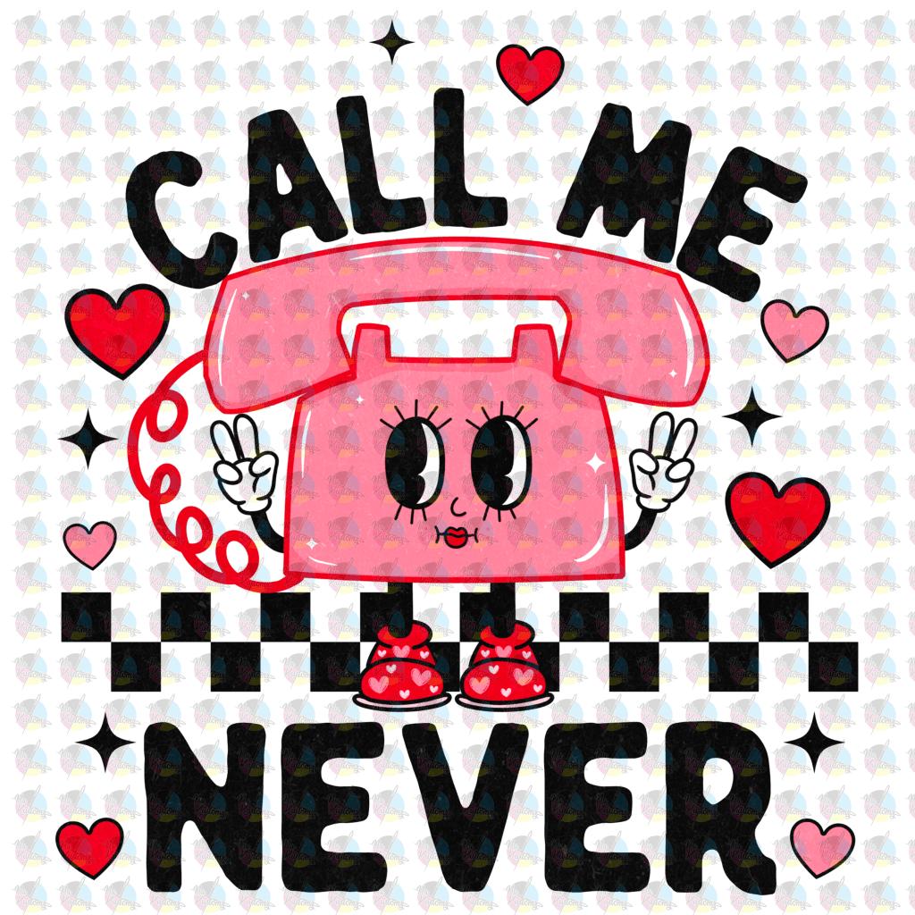 Rts Call Me Never Glitter Dream Transfers