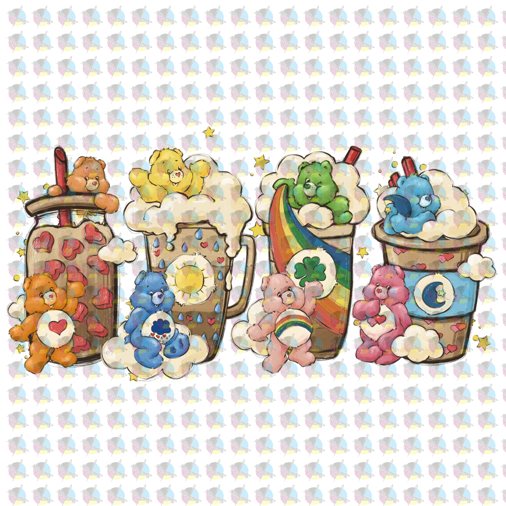 Rts Care Coffee Glitter Dream Transfer