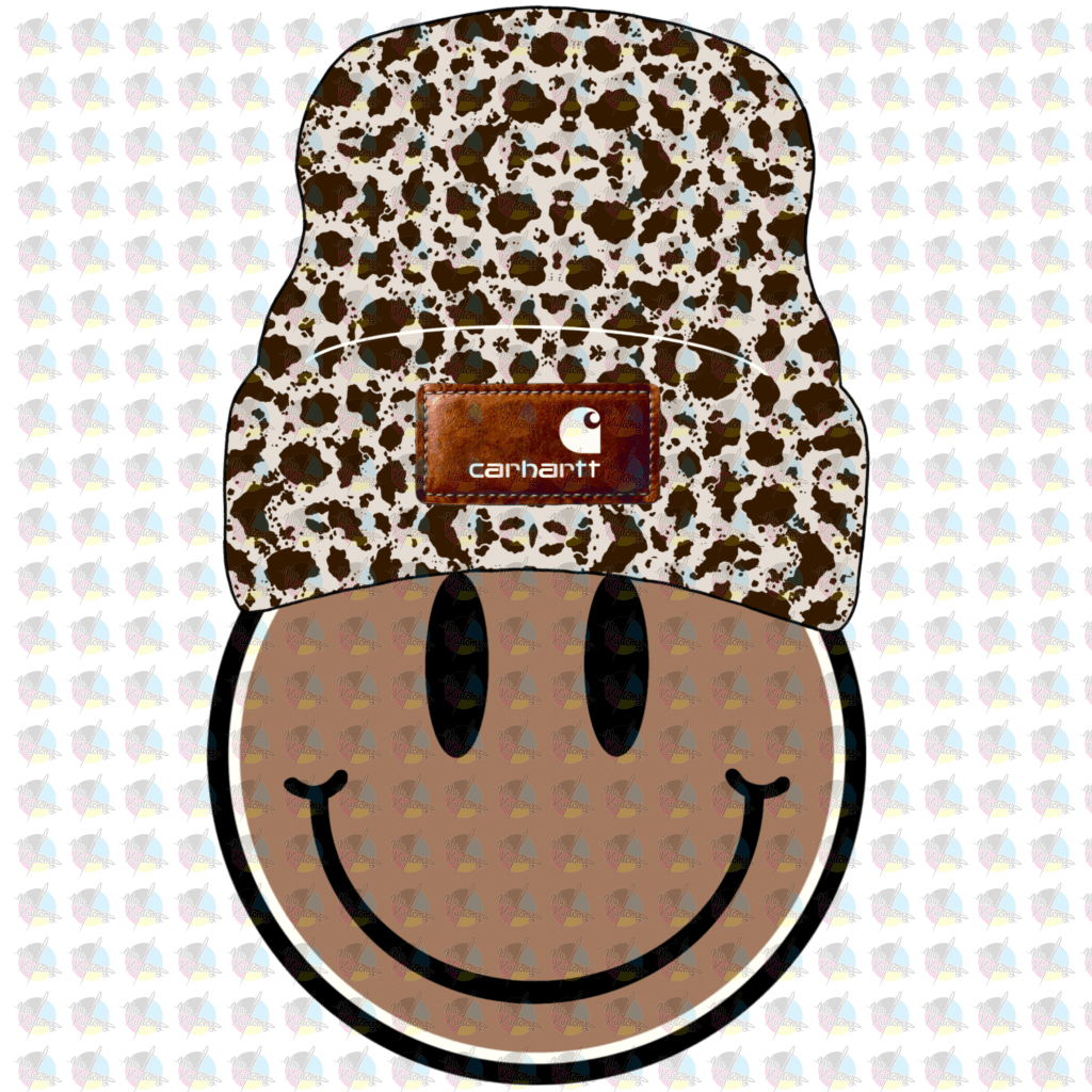 Rts Carheart Smily Glitter Dream Transfers