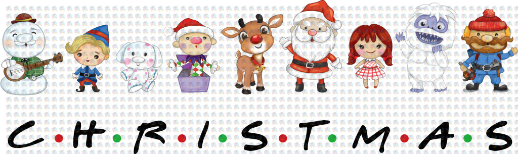 Pre-Order Christmas Movie Friends Rodolf Non-Glitter Dream Transfers