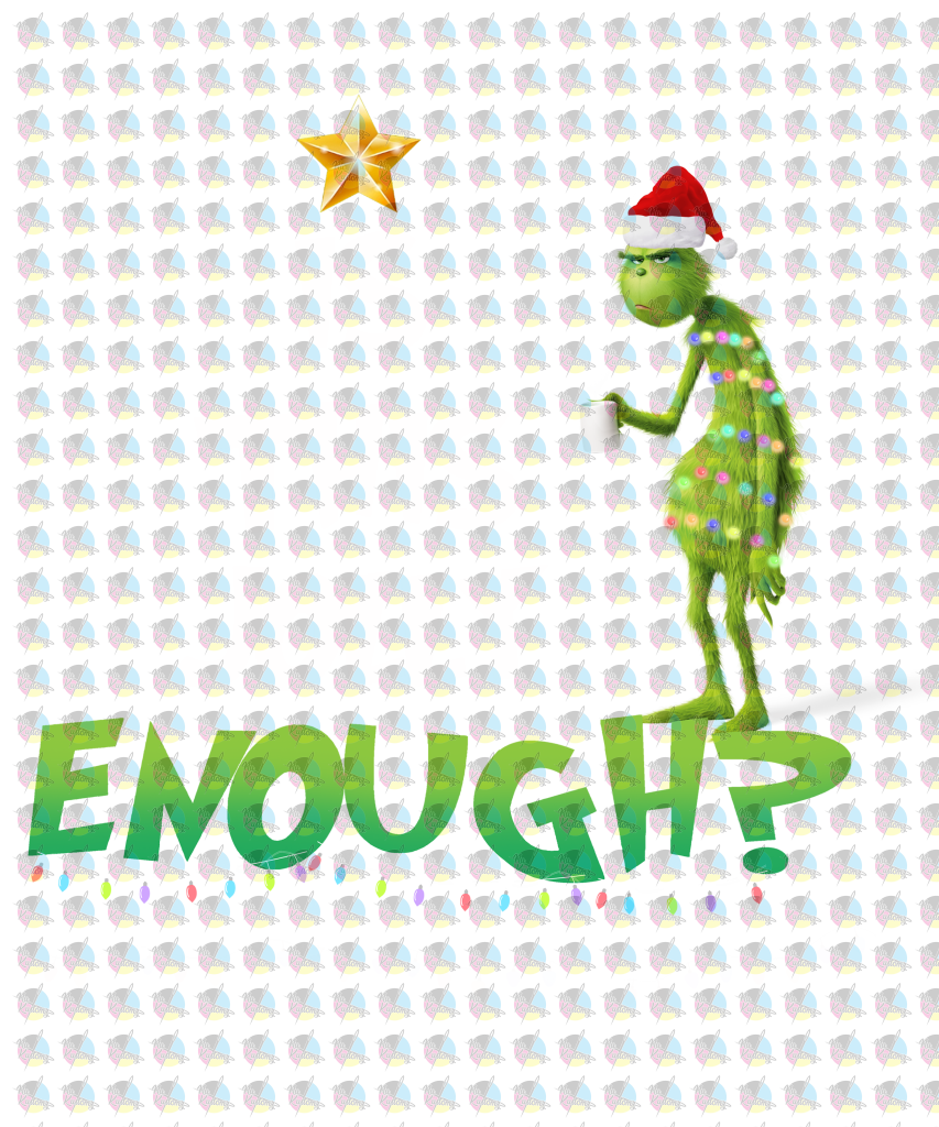 Pre-Order Greenman Is This Jolly Enough Glitter Dream Transfer