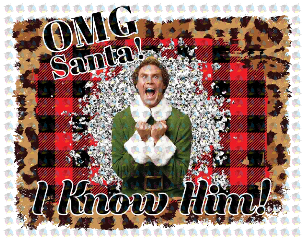 Pre-Order Omg Santa!! Non-Glitter Dream Transfer