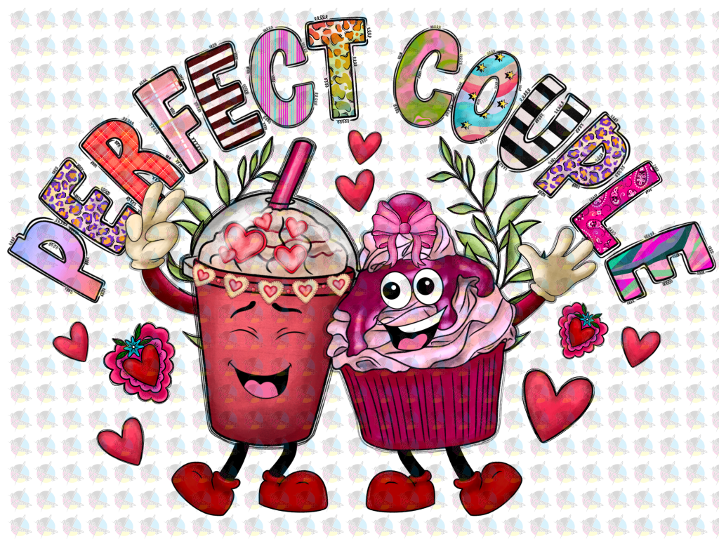 Rts Perfect Couple Non-Glitter Dream Transfer