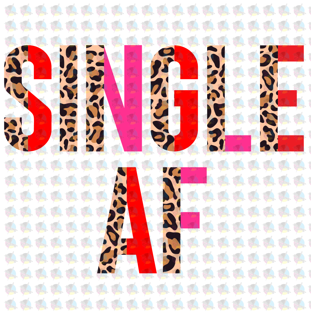 Rts Single Af Leopard Glitter Dream Transfer