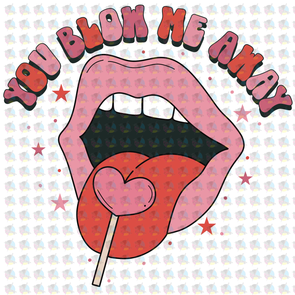 Rts You Blow Me Away Glitter Dream Transfers