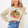 **HAPPY FALL YA'LL FLOWER PUMPKIN ** GLITTER CLEAR FILM SCREEN PRINT TRANSFER