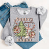 ** RTS *SANTA'S FAVORITE MAMA* GLITTER CLEAR FILM TRANSFER