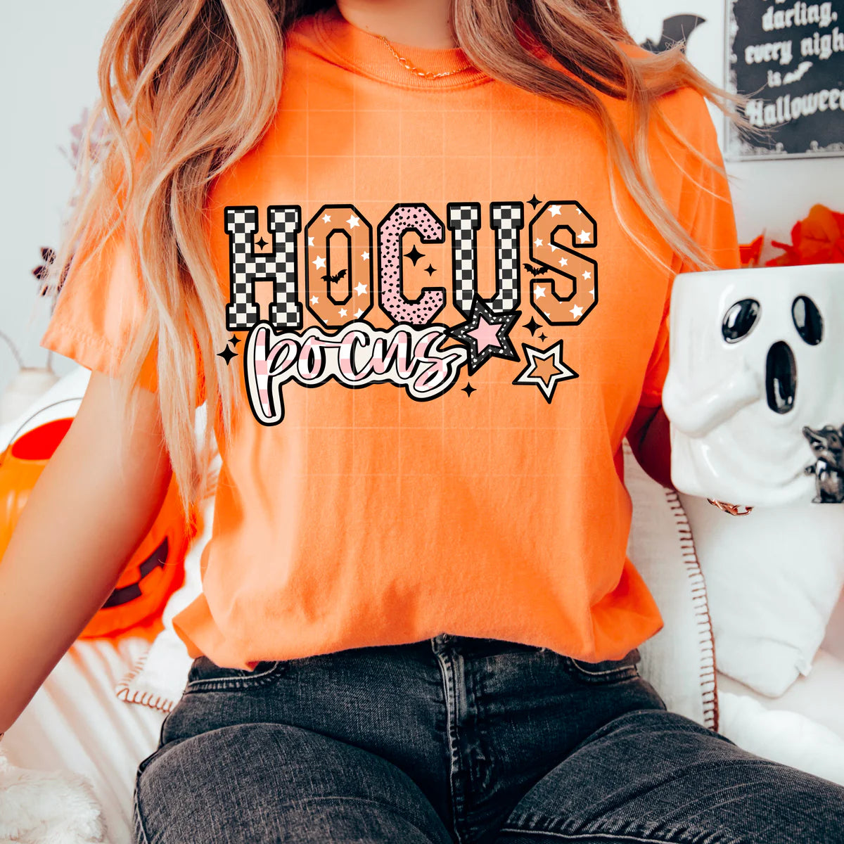 RTS *HOCUS POCUS* GLITTER  LEAR FILM  SCREENPRINT TRANSFER