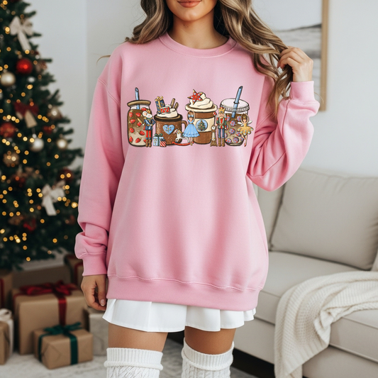 RTS*NUTCRACKER LATTE * GLITTER CLEAR FILM SCREENPRINT TRANSFER