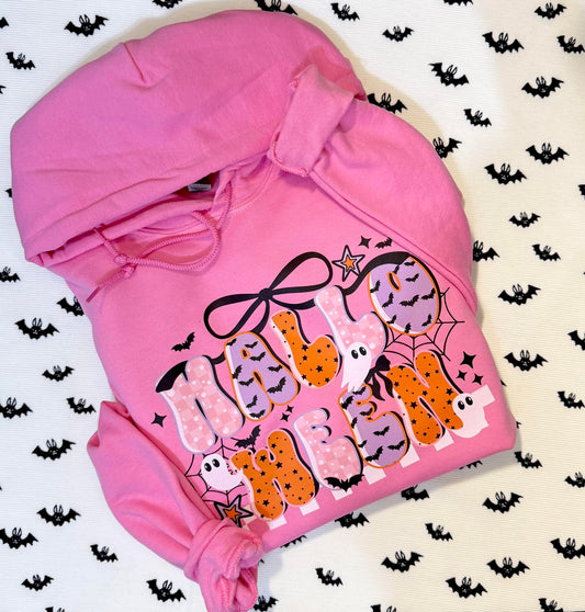 RTS * CUTE HALLOWEEN* GLITTER CLEAR FILM SCREENPRINT TRANSFER