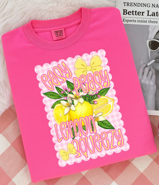 PRE-ORDER*EAZY PEAZY * GLITTER CLEAR FILM SCREENPRINT TRANSFER