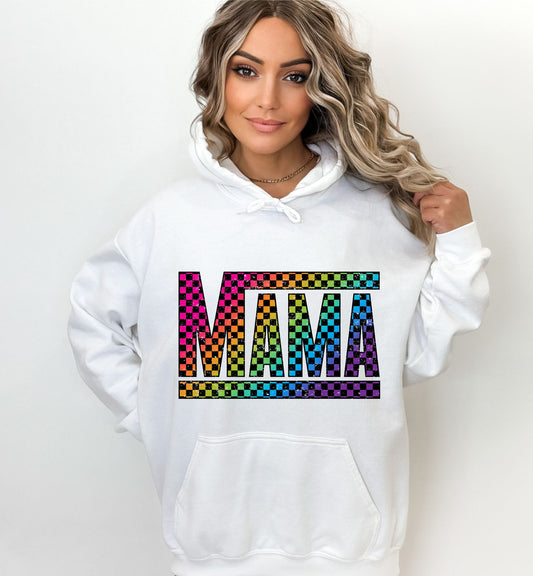 RTS* RAINBOW MAMA VANS* GLITTER CLEAR FILM SCREEN PRINT TRANSFER