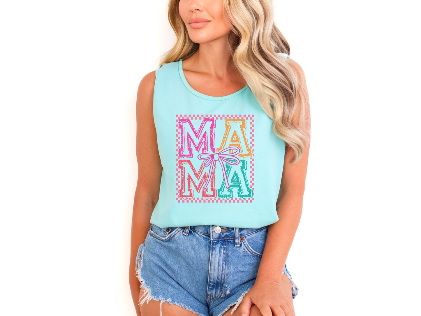 RTS MAMA BOWS TRANSPARENT* GLITTER CLEAR FILM SCREENPRINT TRANSFER