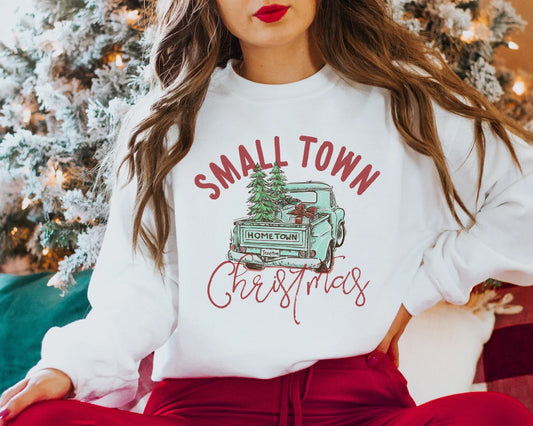 RTS SMALL TOWN CHRISTMAS Non-Glitter Dream Transfers - Nu Kustomz llc